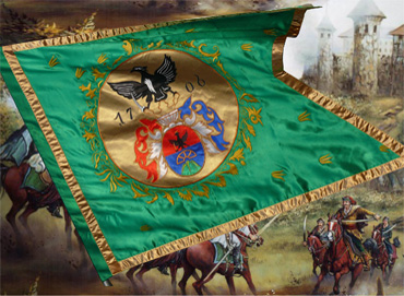 Rákóczi kuruc zászló
