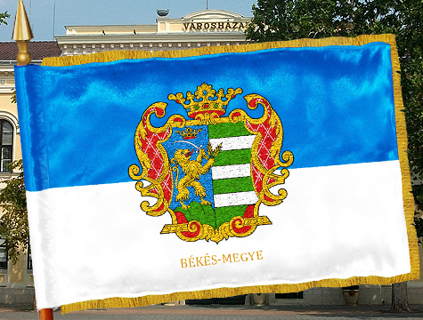 Békés megye zászló