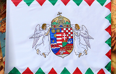 Angyalos Nagymagyar zászló, történelmi zászló