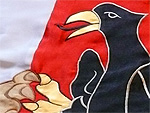 Bocskai zászló hímzett